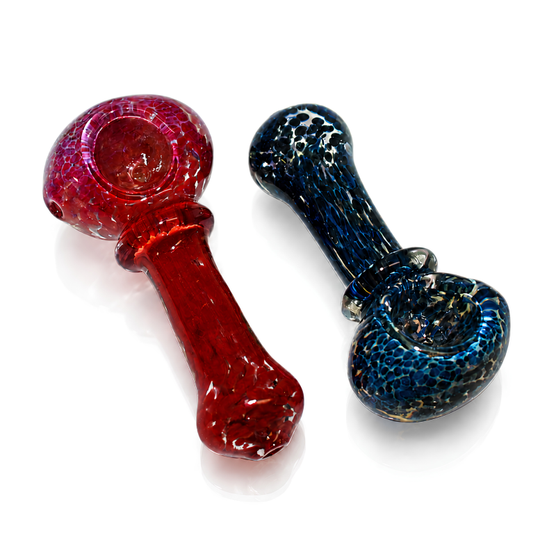 3.5" Fumed Color Premium Glass Spoon Pipe – 2ct Pack