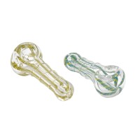 2.5" R4 Work Striped Spoon Hand Pipe – 2ct Pack