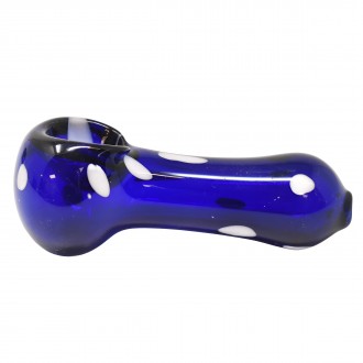 2.5" Colored Tube Polka Dot Hand Pipe - 2ct Pack