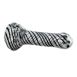 3" Swirl Rod Art Hand Pipe (Pack Of 2) - [RJA32]
