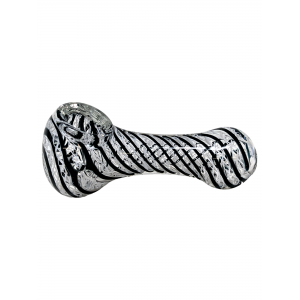 3" Swirl Rod Art Hand Pipe (Pack Of 2) - [RJA38]