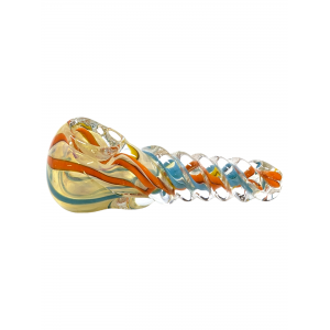 3" Twisted Body Inside Out Art Hand Pipe Pack Of 2 - [RJA45]