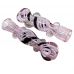 3" Pink Tube Dicro Chillum (Pack Of 2) - [RKD11]