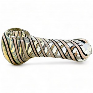 3" Twisted Rope Art Smoke with Serpentine Style Hand Pipe - [RKD48]