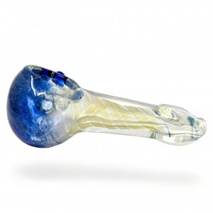 3" Transcend the Smoke Frit-Head Elegance Hand Pipe - [RKD60]