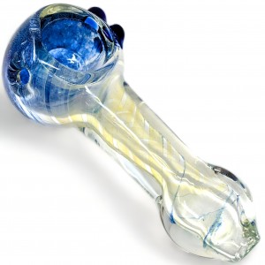 3" Transcend the Smoke Frit-Head Elegance Hand Pipe - [RKD60]