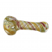 3" Rasta Art Hand Pipe (Pack Of 2) - [RKGS23]