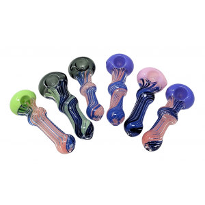 4.5" Slyme Rod Art Hand Pipe (Pack Of 2) [RKGS4]