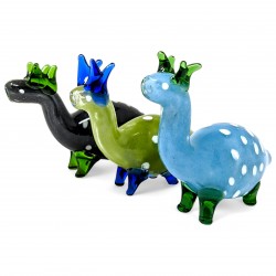 3" Nature's Art Deer-Shaped Hand Pipe 1pk - Assorted Color [RKGS79]