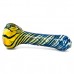 4" Inhale Opulence Gold-Fumed Swirls Ribbon Hand Pipe - 2pk [RKGS82]