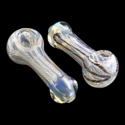 3.25" Full Twisting Mix Colors Hand Pipe (Pack Of 2) [SDK593]