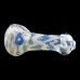 3.25 Inch Zig-Zag Peanut Mix Colour Glass Hand Pipe Pack Of 2 [SDK594]