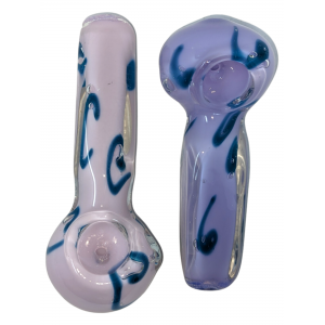 3.5" Slyme Tube Hand Pipe (Pack of 2) [SG3321]