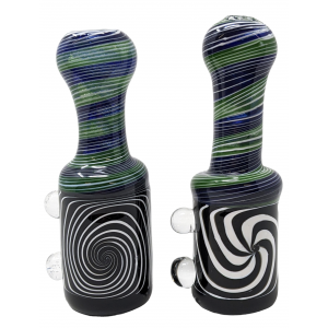 3" Reversal Art Work Chillum (Pack Of 2) [SG3555]