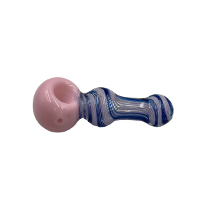 4.5" Slyme Head Twisted Art Hand Pipe - (Pack of 2) [SJN6]