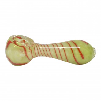 3" Frit & Swirl Art Hand Pipe - 2 Pack [SNV-122]