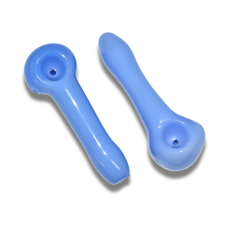 4" Slime Tube Multi Marble Premium Spoon Hand Pipe – 2ct Pack