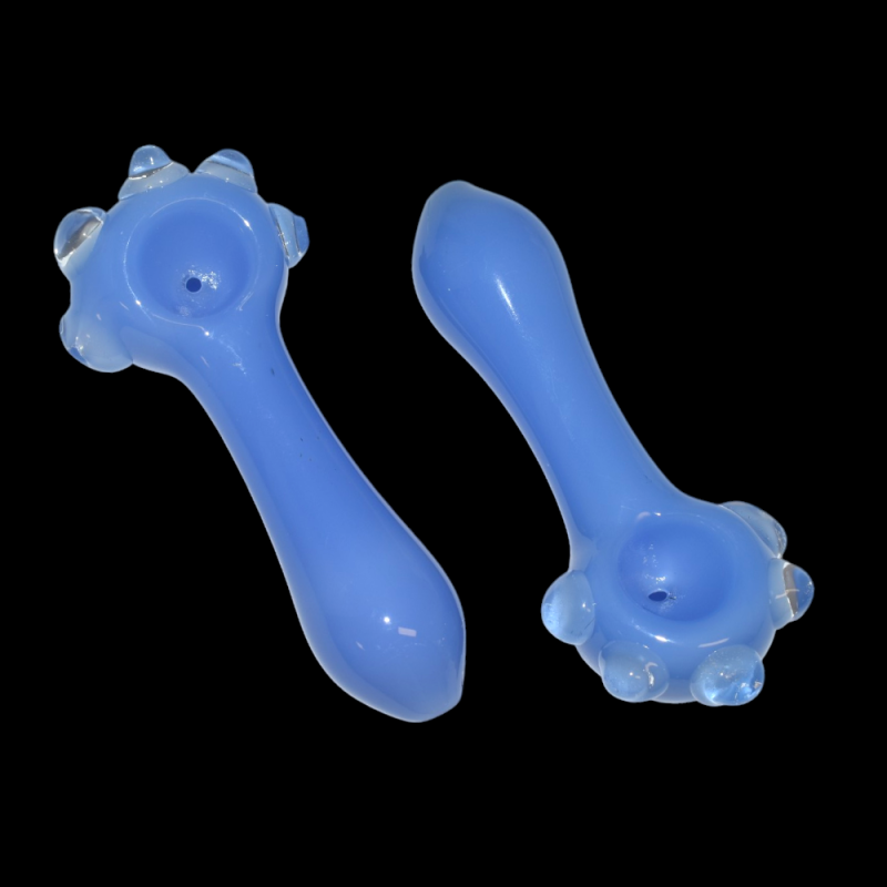 4" Slime Tube Multi Marble Premium Spoon Pipe – 2ct Pack