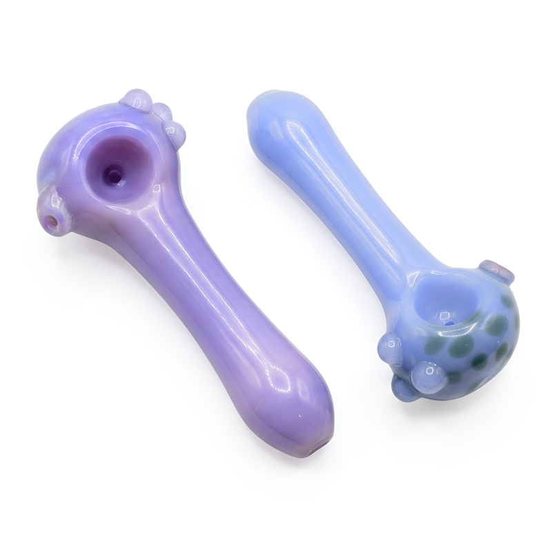 4" Honeycomb Head Slime Tube Premium Hand Pipe – 2ct Pack