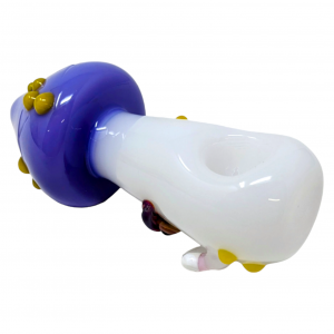 4.5" Mushroom Shape Fancy Hand Pipe - [WSG827]