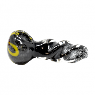3.5" Twisted Body Frit Art Hand Pipe - 2ct Pack