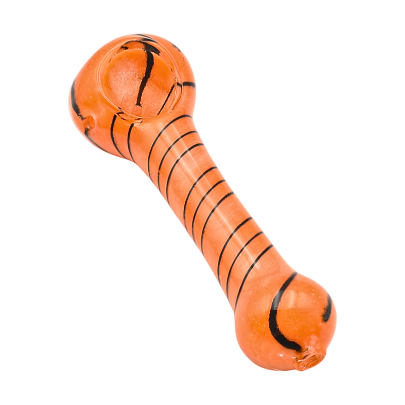 4.5" Frit Spiral Spoon Pipe
