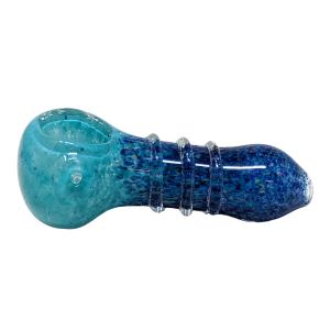 3" 2 Tone Frit & R4 Twisted Art Hand Pipe (Pack of 5) - [ZD116]