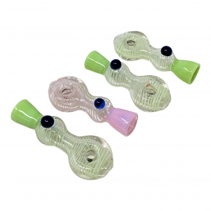 3" Slyme Joint S-Hook Chillums (Pack of 4) - [ZD133]