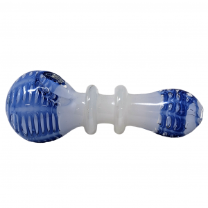 4" Air Trap Art Double Rim Hand Pipe (Pack of 2) - [ZD158]