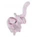 2.5" Mini Pink Standing Elephant Animal Hand Pipe - (Pack Of 2) [ZD224]