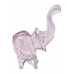 2.5" Mini Pink Standing Elephant Animal Hand Pipe - (Pack Of 2) [ZD224]