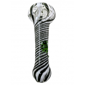 4.5" Spiral Frog Art Hand Pipe (Pack of 2) - [ZD82]