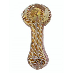 3" Twisted Rod Art Hand Pipe [ZSR02]