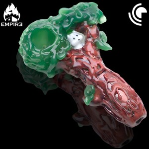 Empire Glassworks - Squirrel's Nest Dry Pipe [1941]*