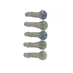 3" Twisted Body Slyme Color Rod Hand Pipe (Pack of 5) [RPHAN0150]