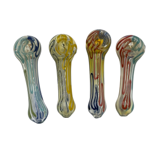 4" Sherlock Style Head Inside Out Hand Pipe (Pack of 2) [AKD36] 