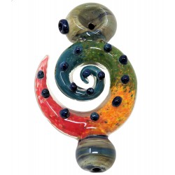 5" Assorted Coil Serpentine Pipe Marble Decoration [AM211]