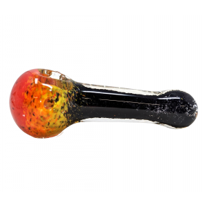 4.5" Marley Sunshine Pipe Rasta Pattern Frits [AM379]