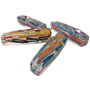 4" Square Cube Hand Pipe - (Pack of 2) [BK217]