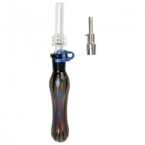 On Point Glass - 4" WigWag Nectar Pipe Set 10F - Color 01 [CH618-B-OGP-SET] 