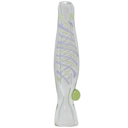 3" Inner Slyme Twist Ribbon Conical Chillum Hand Pipe - (Pack of 2) [CH380]