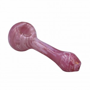 5" Slyme Double Tube Work Pink Hand Pipe Pink (Pack of 1) [DJ422]