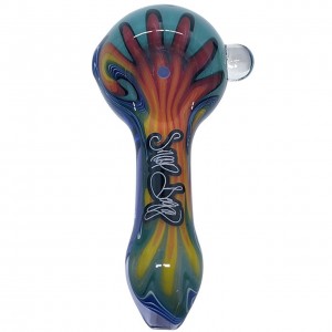 3.5 Inch Assorted Wig Wag Spoon Hand Pipe – Dogg Lbs