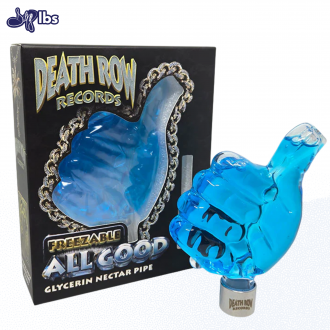 Death Row Records - 4" Assorted Freeze Thumbs Up Nectar Pipe w/ Screw Tip