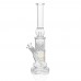 Crystal Series by HPG - 16" Ball Ice Catcher Multi Dome Perc Beaker Water Pipe - [ES22183-BX]
