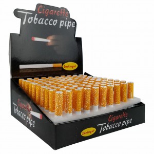Cigarette Hitter Aluminum 55MM (Display of 100) [FMP084-S-P] 