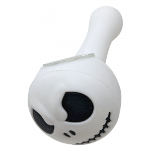 4.5" Silicone Skull Face Hand Pipe - [GW9744]