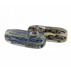 2.5'' Square Body Block Spoon Hand Pipe (Pack of 2) [XC23] 