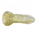 4" Silver Fumed Spiral Art Fat Body Hand Pipe (Pack of 2) - [GWST0066]