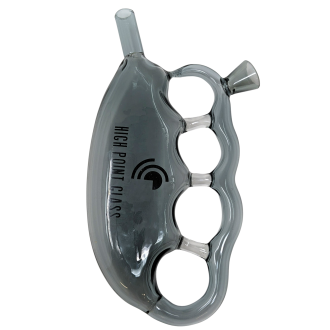 High Point Glass - Knuckle Bubbler Hand Pipe [KN02]